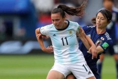 阿根廷女足逼平日本女足 夺女足世界杯首分