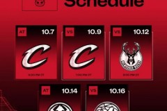 公牛季前赛赛程公布 10月7日打响将两战骑士