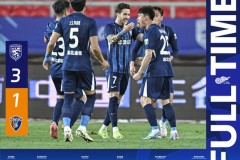 中超武汉三镇3-1云南玉昆 邓涵文两传一射汪晋贤破门